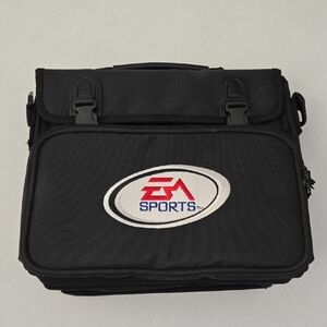 Vintage EA Sports Travel Carry Gaming Bag With Strap Included - Black